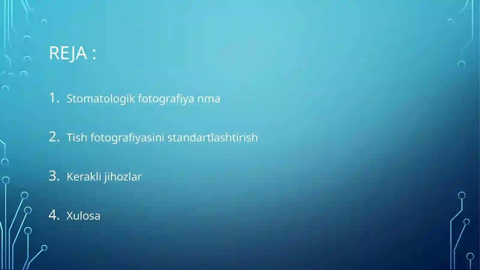 Fotografik tekshirish usullari 2