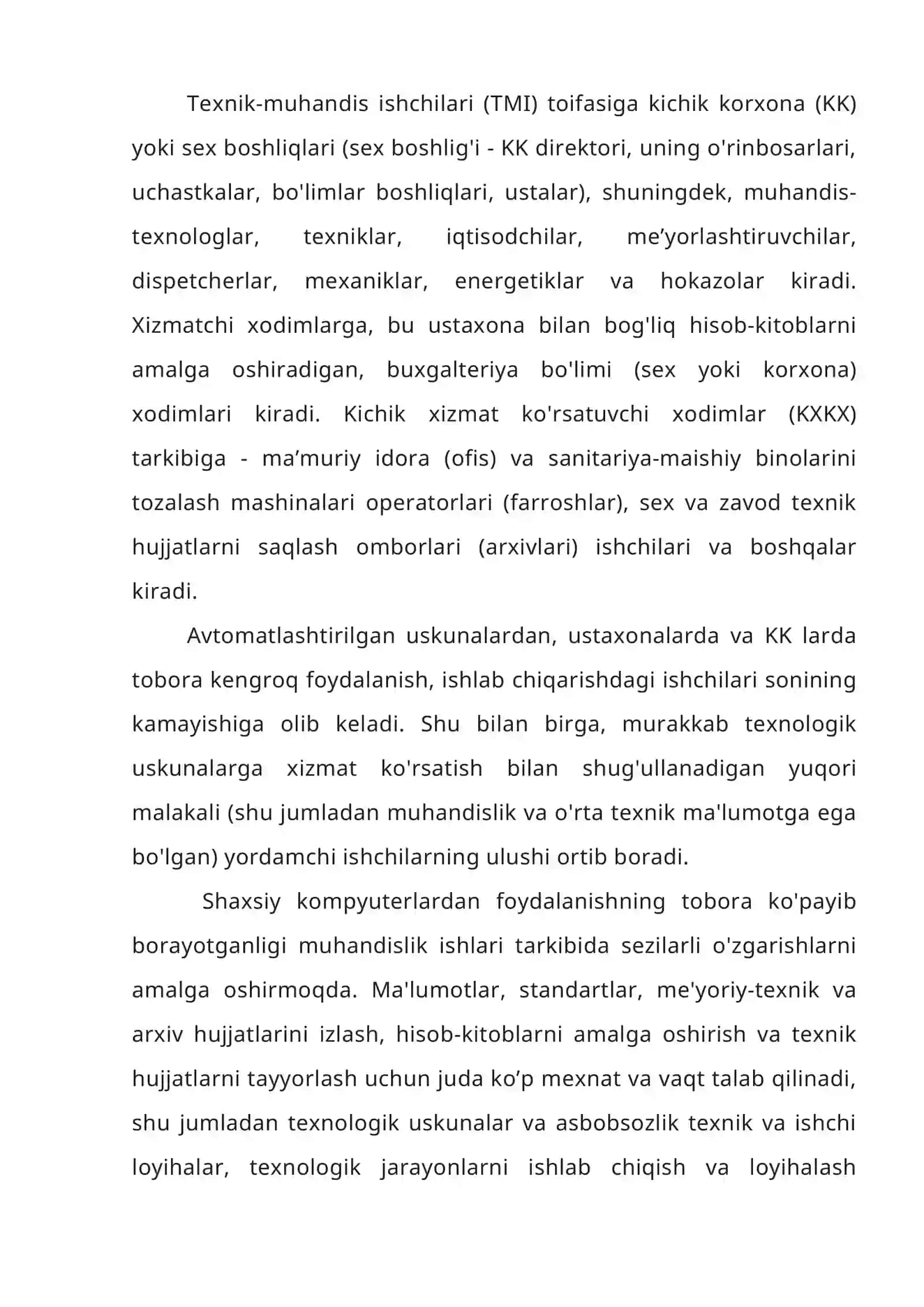 MEXANIK YIG’UV SEXINING ISHCHILAR TARKIBINI VA ULARNI SONINI ANIQLASH 2