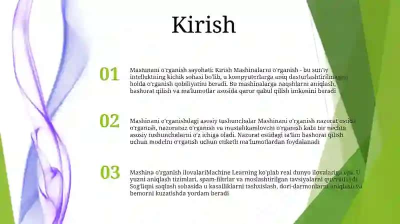 Mashinalarning Yurish Qismi 2