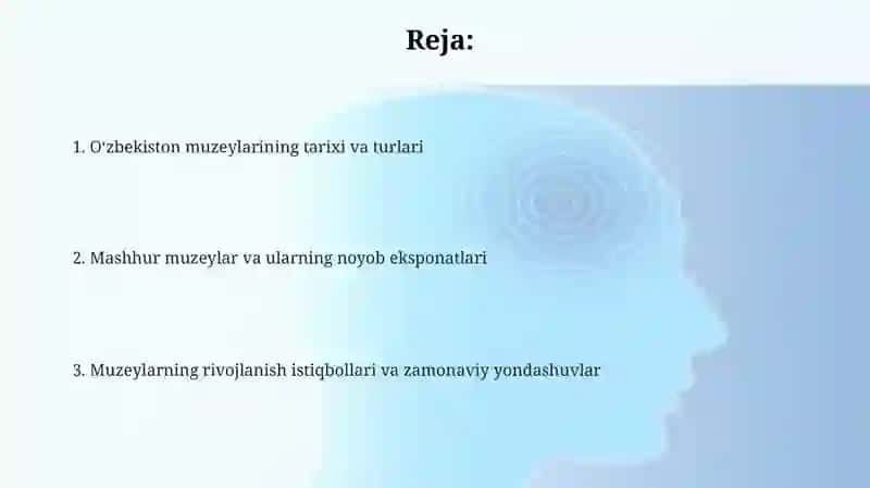 Oʻzbekiston muzeylarining tarixi va turlari 2