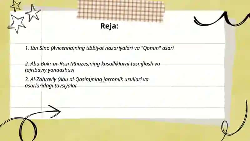 Sharq allomalari va tibbiyot haqidagi qarashlari 2