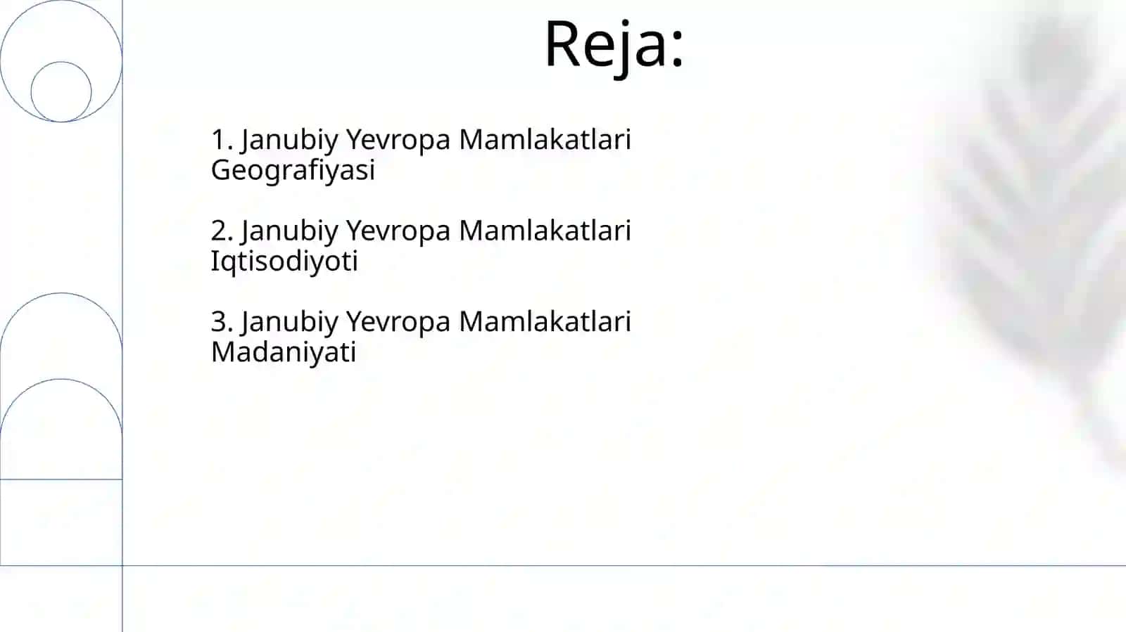 Janubiy Yevropa davlatlarin 2