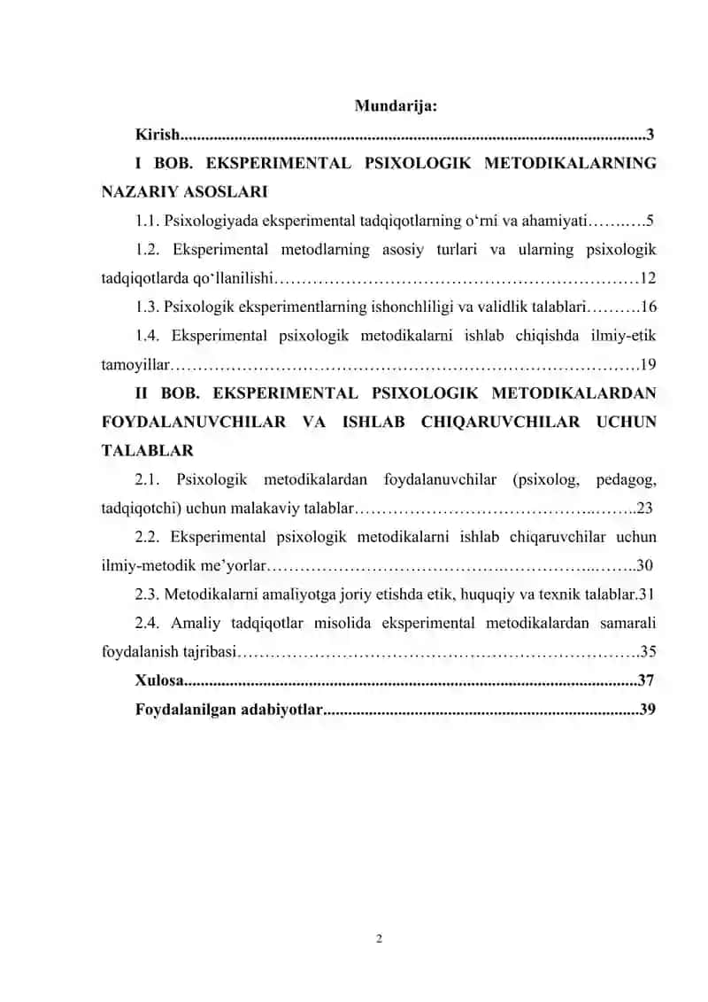 Ekspremental psixologik metodikalardan foydalanuvchilar va ishlab chiqaruvchilar uchun talablar .docx 2