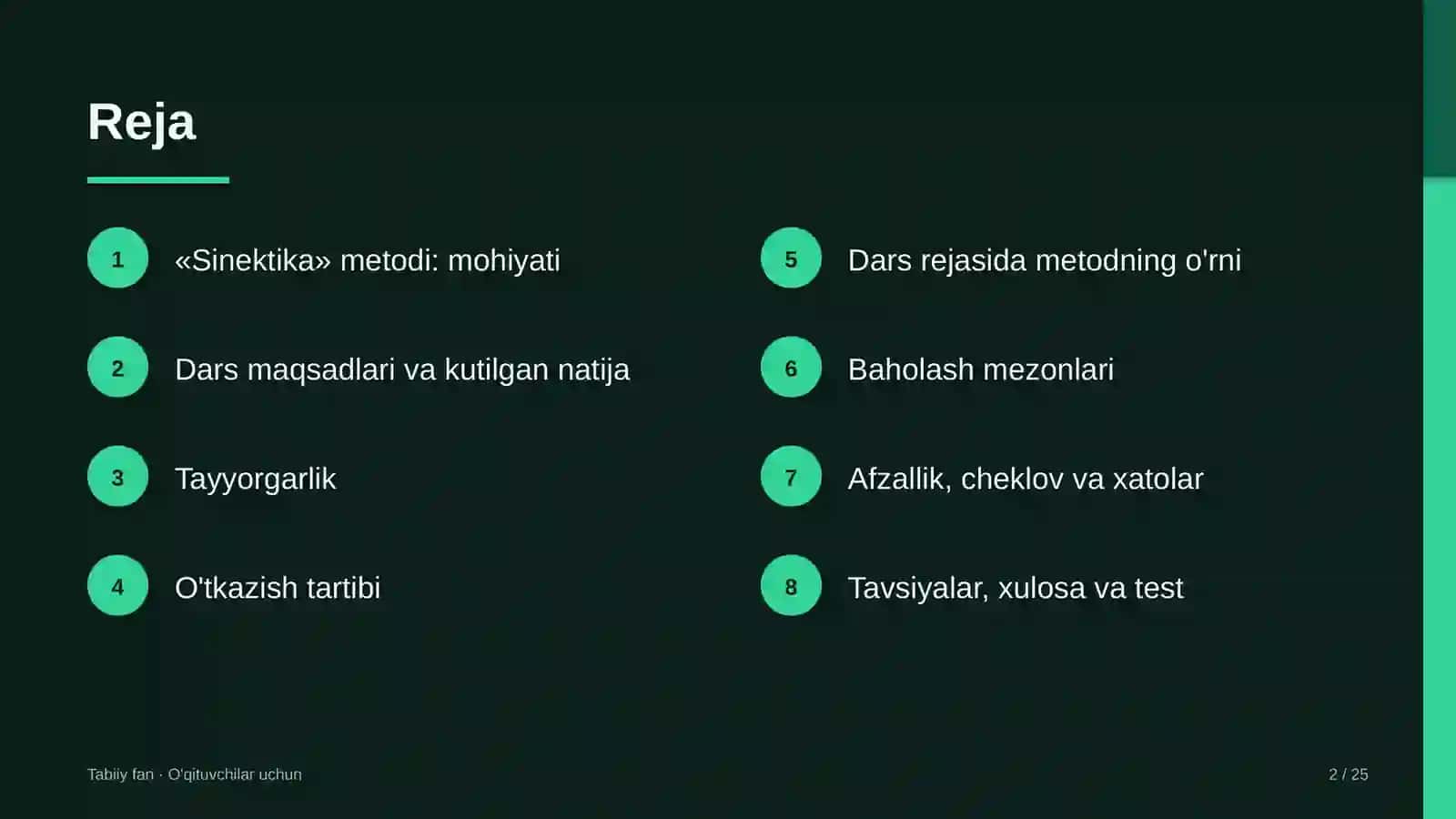 tabiiy fan darslarida sinektika metodidan foydalanish 7182 2