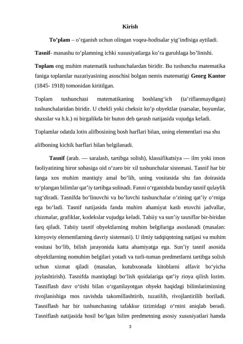 6-sinf ona tili darslarida o'quvchilarga "To'plam va tasnif" mavzusuni o'rgatish usullari 2