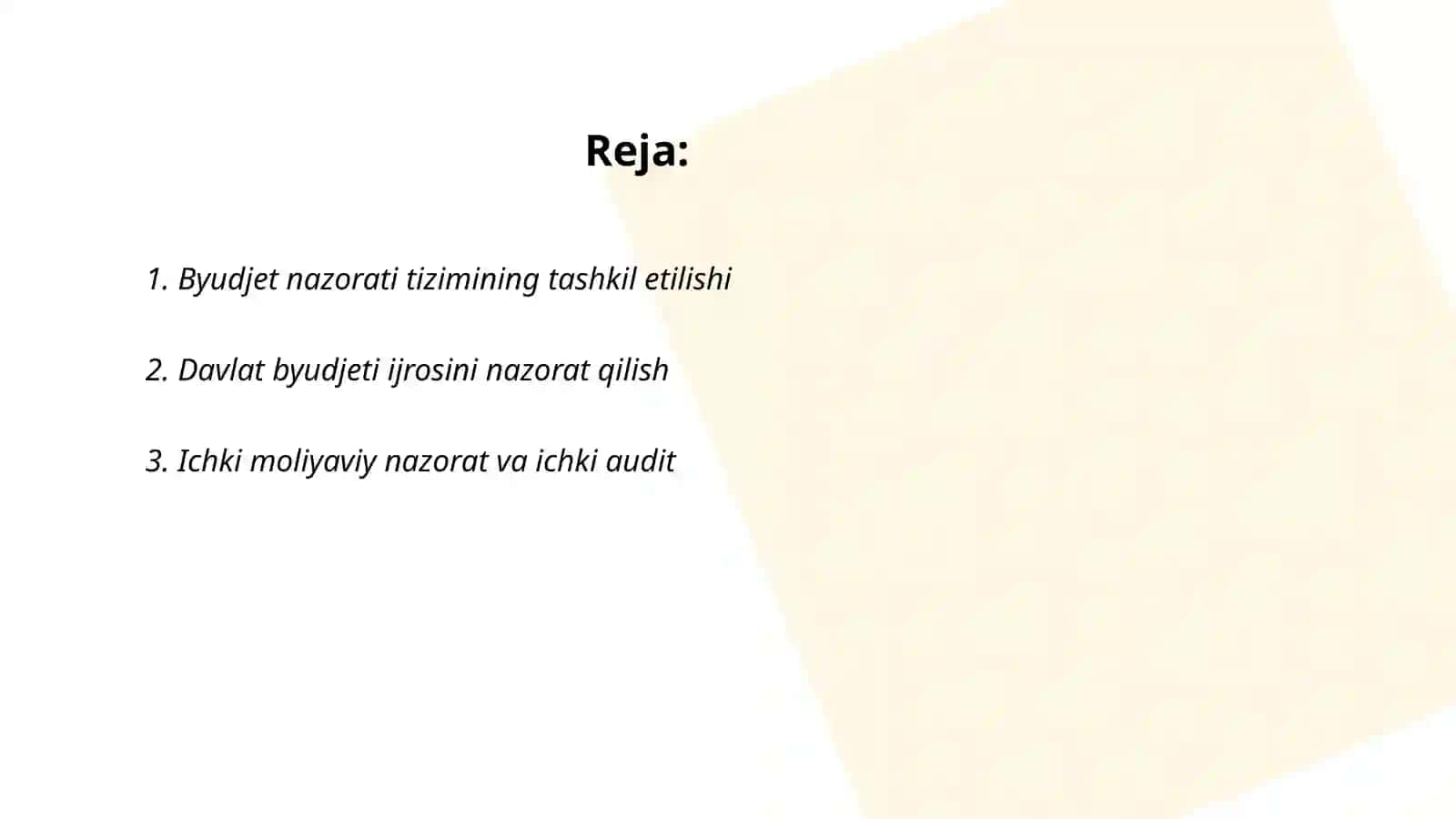 Byudjet nazorati tizimi 2