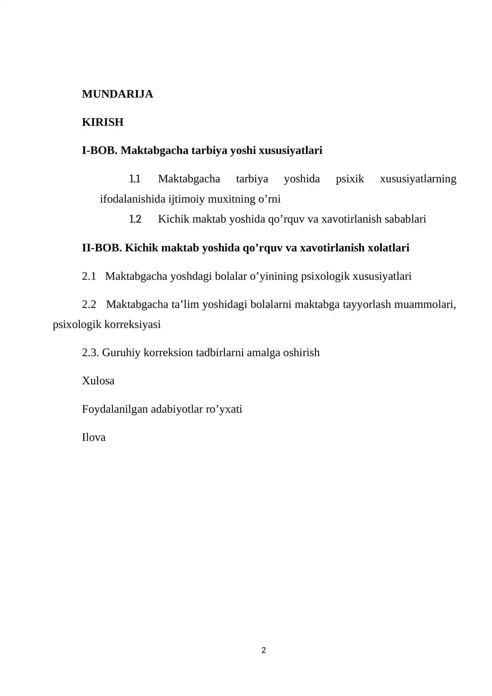 Rivojlanish psixologiyasi va pedagogik psixologiya 2