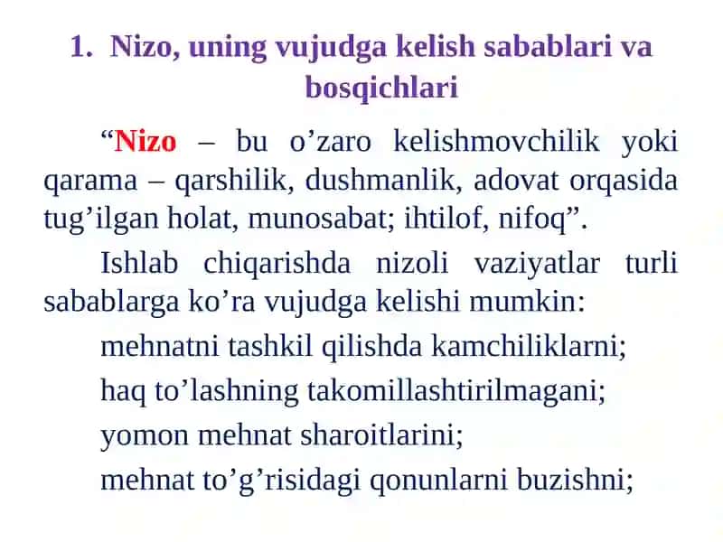 NIZO VA STRESNI BOSHQARISH 2