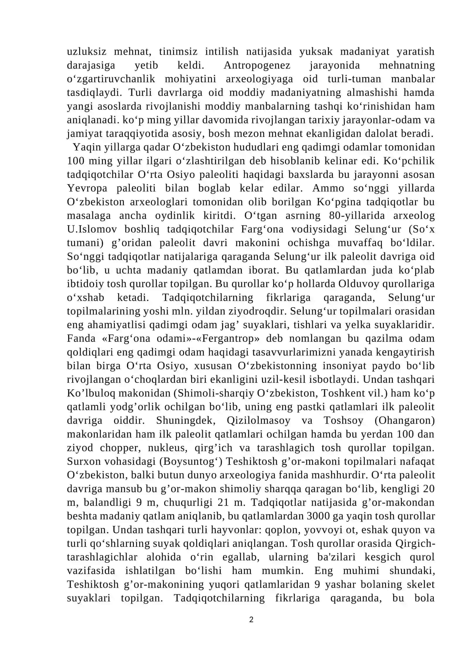 O‘zbek davlatchiligining shakllanishi va taraqqiyot bosqichlari 2