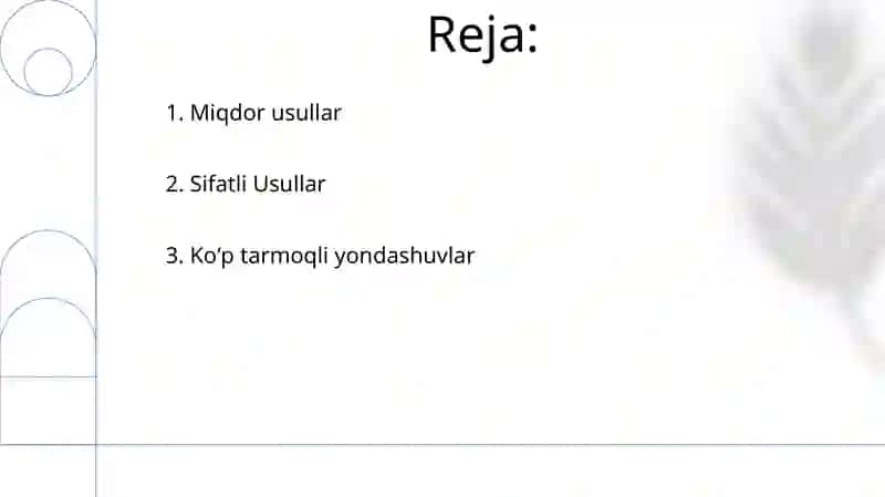 Iqtisodiy jarayonlarni ilmiy bilishning uslub va usullari 2