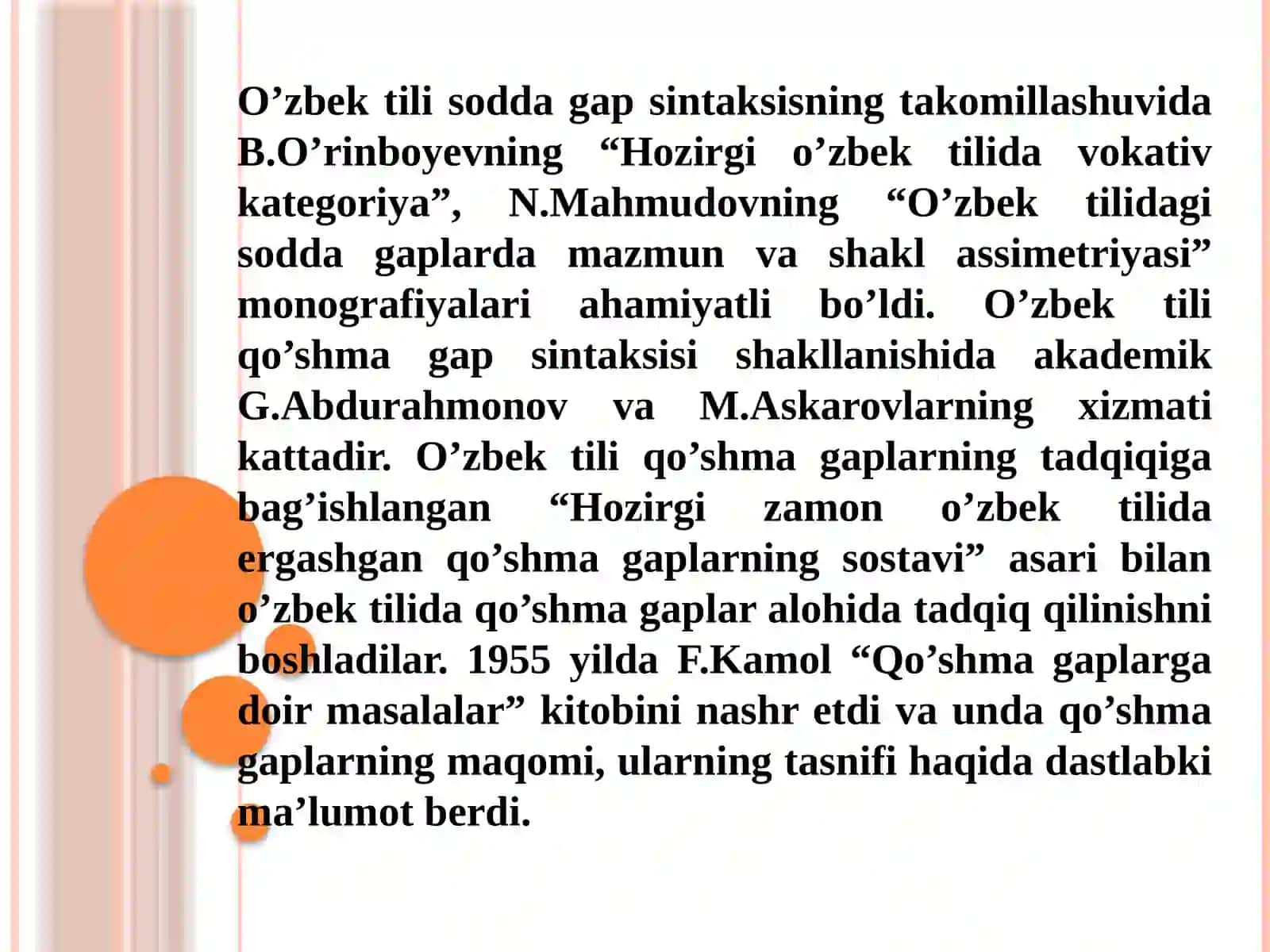 Hozirgi turkiy tillarda qo’shma gap tasnifi masalasi 2