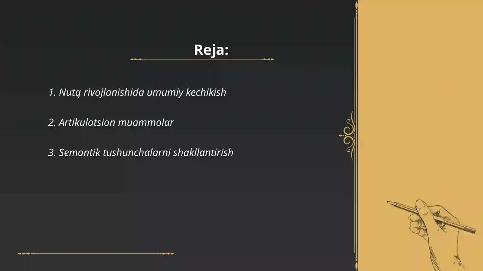 Maktabgacha yoshdagi nutqida kamchiligi bo'lgan bolalaning ruhiy jarayonlari 2