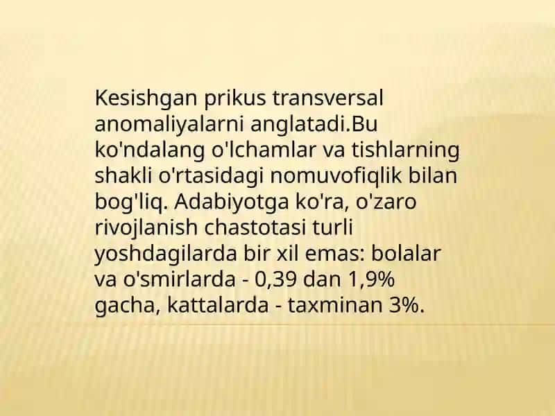 Kesishgan prikus 2
