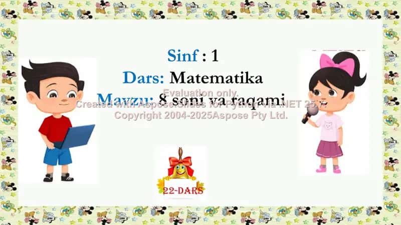 8 soni va raqami 2