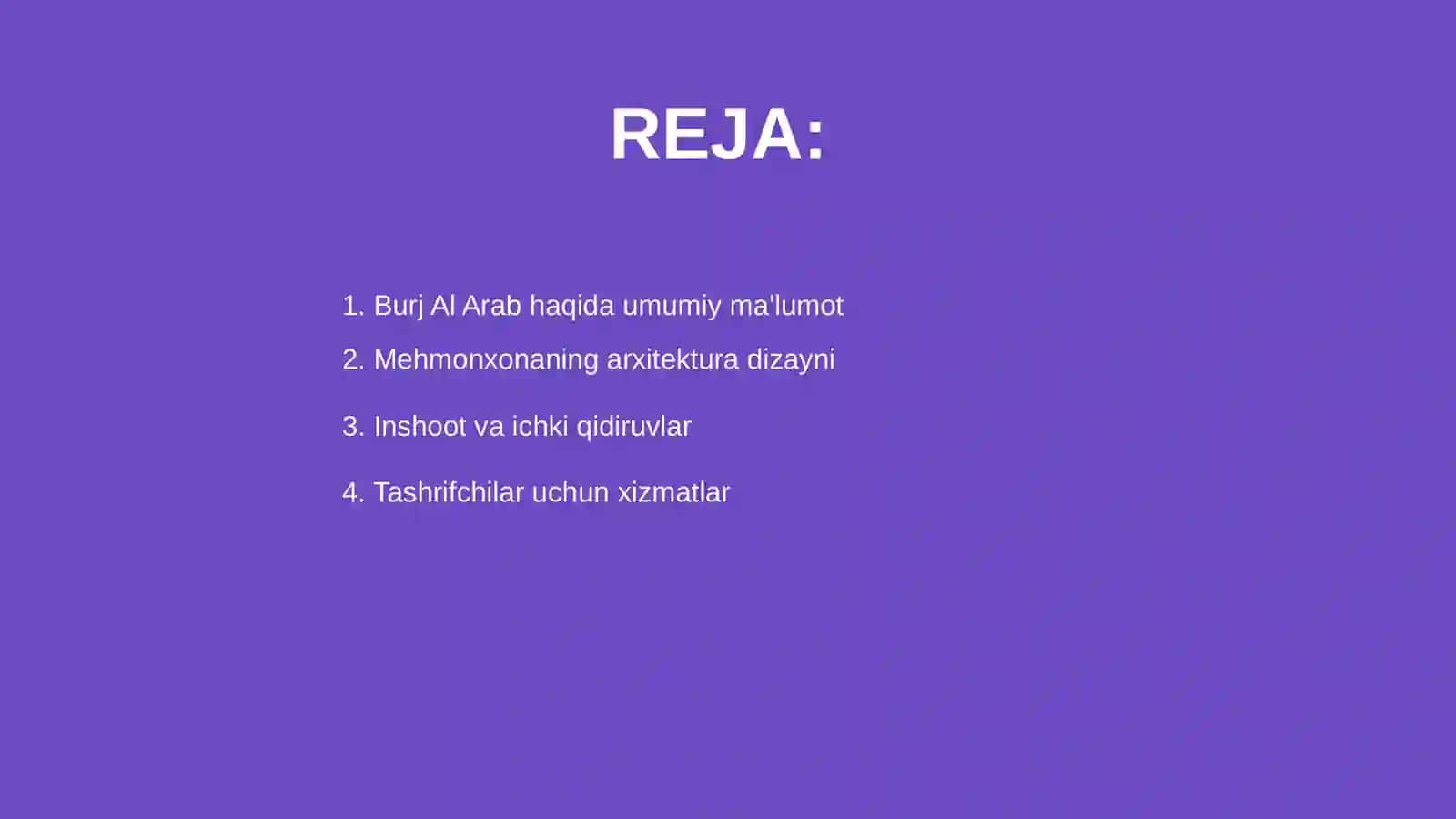 Burj Al Arab mehmonxonasi 2
