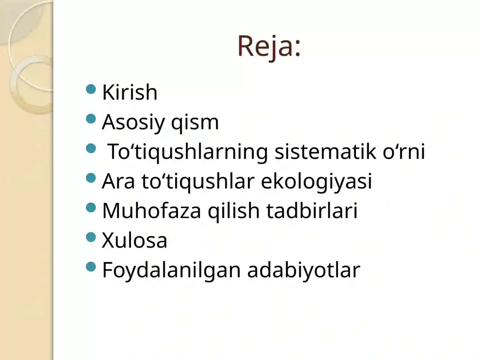 To‘tiqushlar populyatsiyasi va ularning biologik xususiyatlari 2