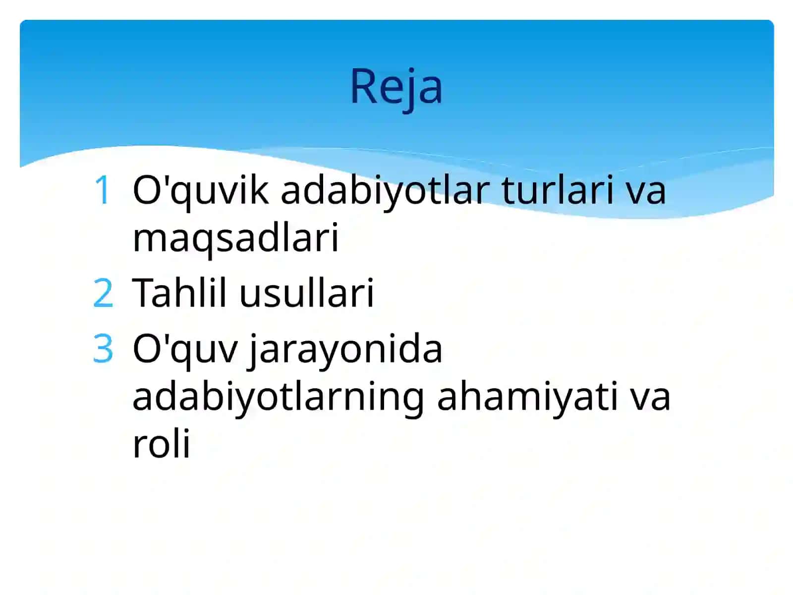 O’quv-metodikadabiyotlar va ularning tahlili 2