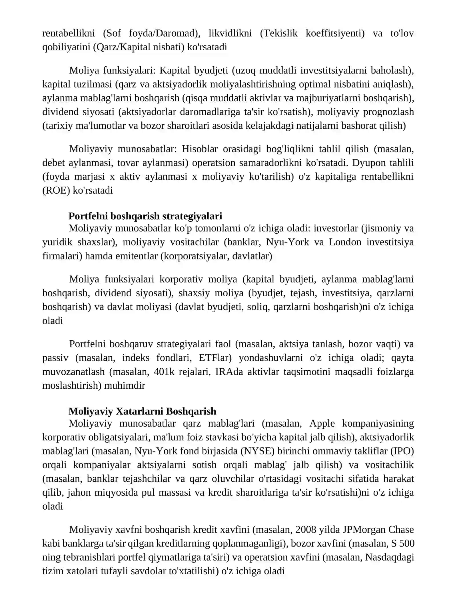 Investitsion bank va underwriting 2