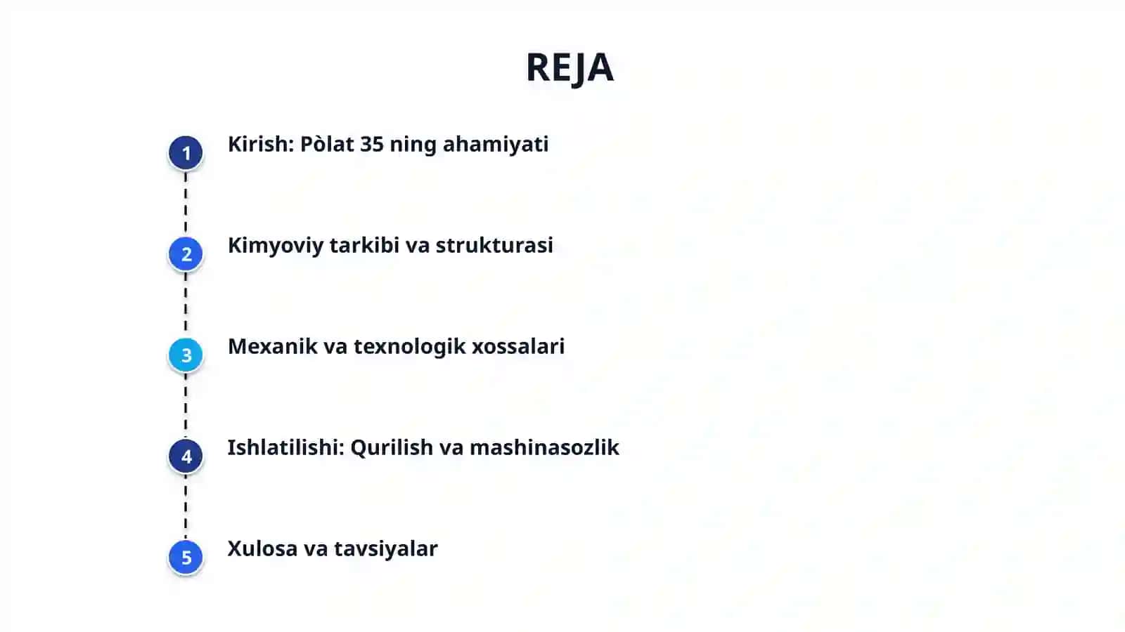 Pòlat 35 ning tasnifi, xususiyati va ishlatilishi 2
