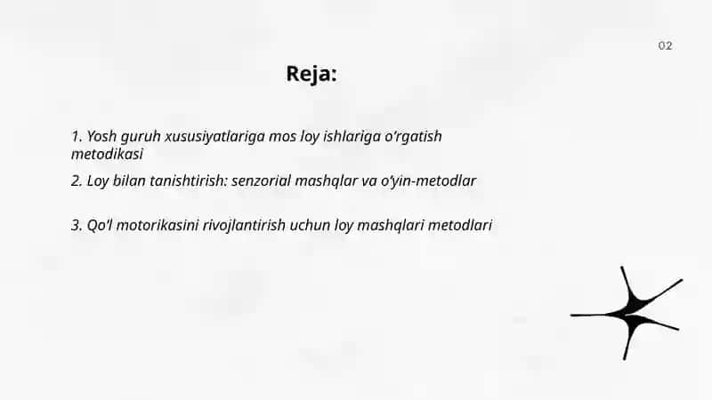 Bolalarni loy ishiga oʻrgatish metodlari 2