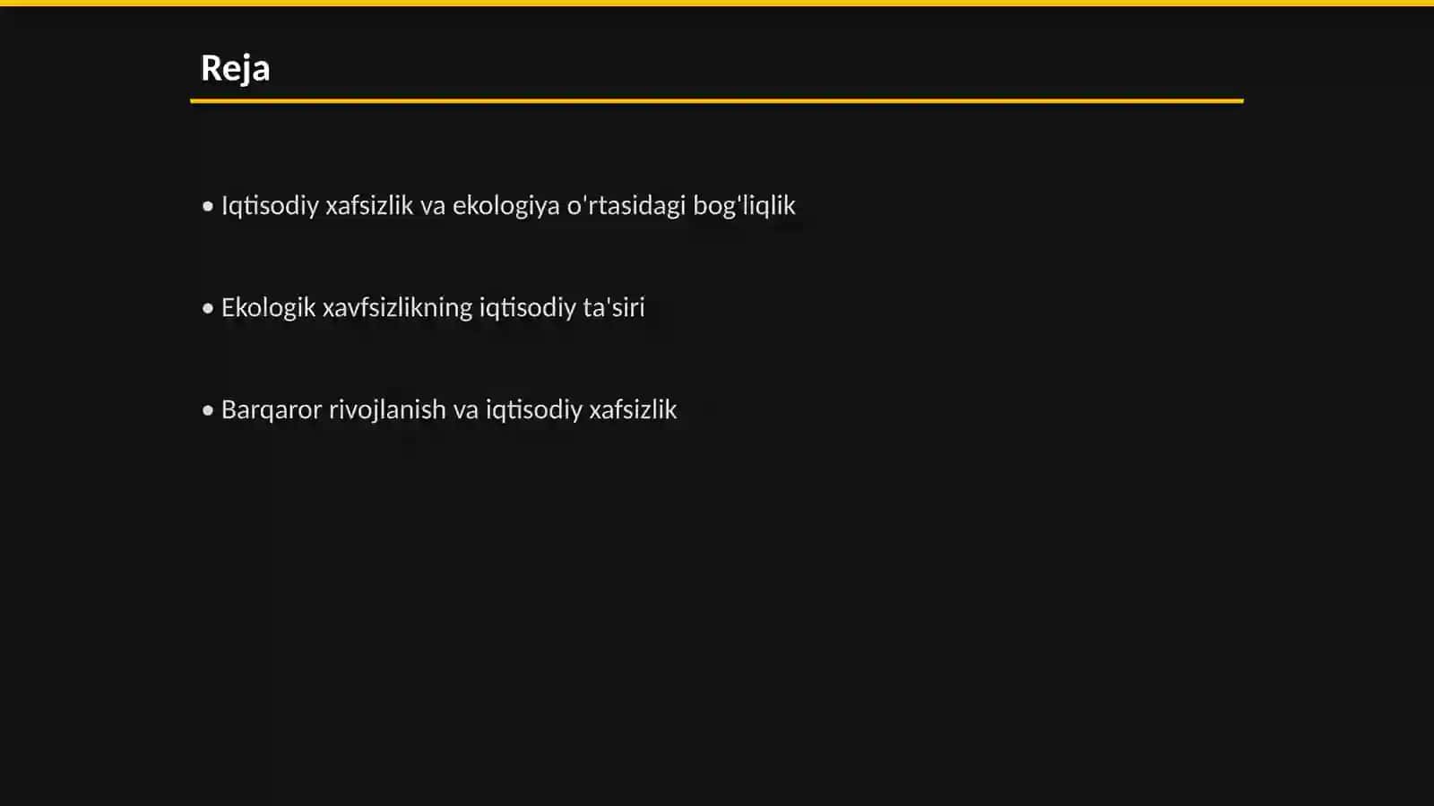 Ekologik va Iqtisodiy Bog'liqlik 2