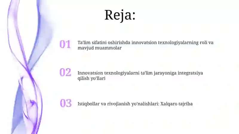 Innovatsion texnologiyalar ta'lim sifatini oshirish manbai sifatida 2