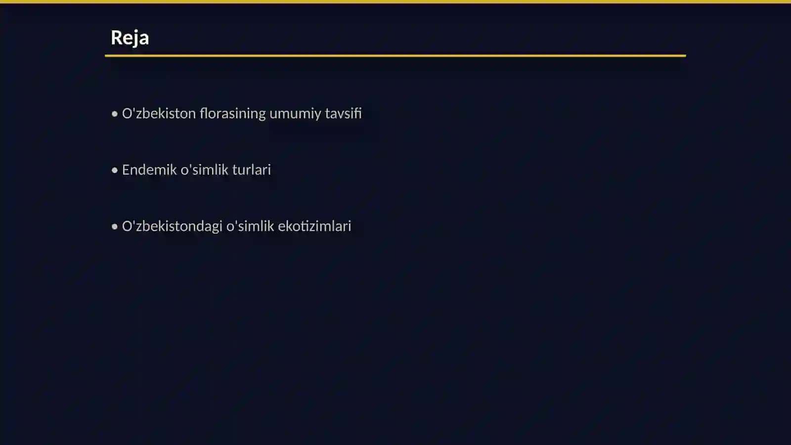 O'zbekiston florasi endimlari 2