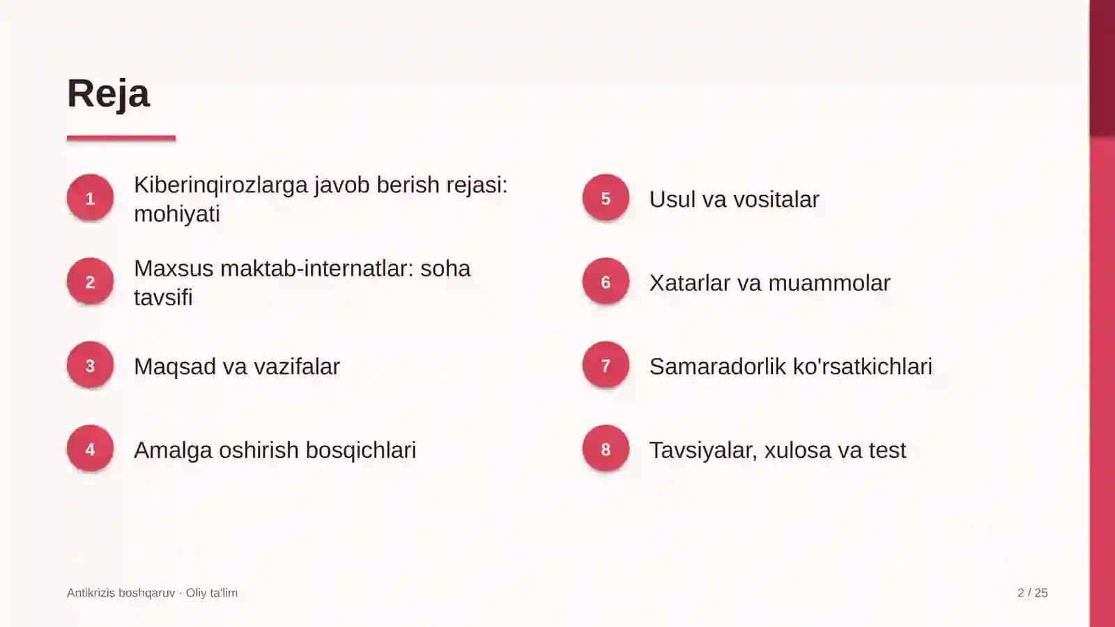 maxsus maktab internatlarda kiberinqirozlarga javob berish rejasi 6832 2