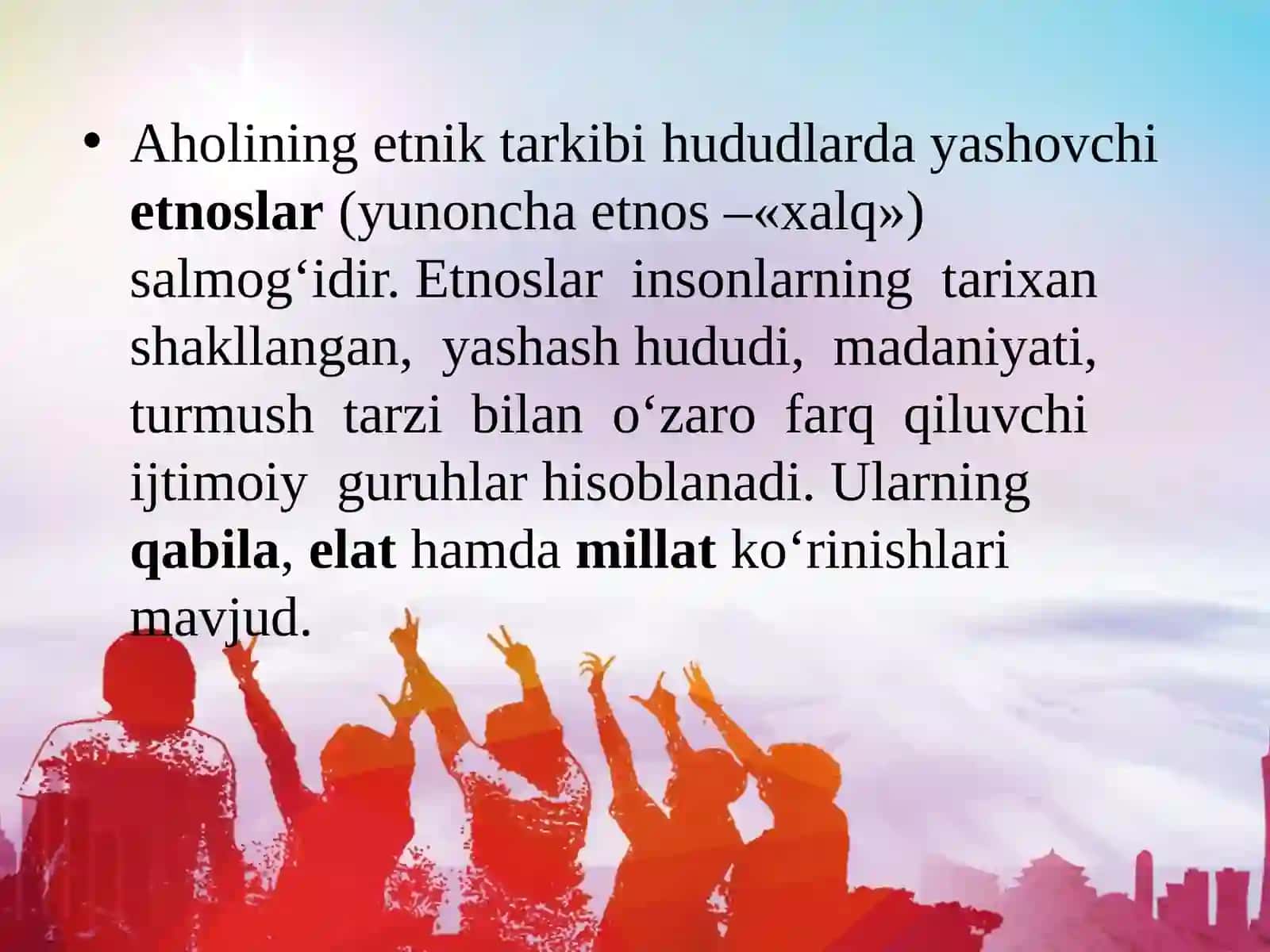 Dunyo  aholisining  etnik  va  diniy  tarkibi 2