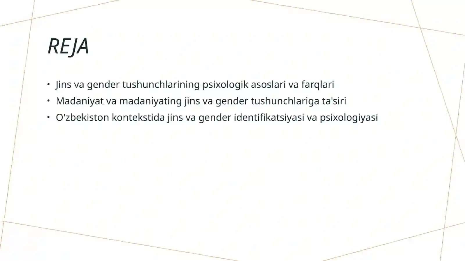 Jins va gender tushunchalarining psixologik tafovutlari 2
