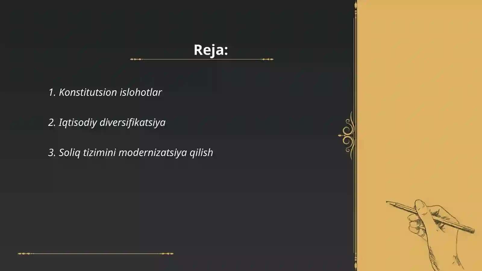 Konstitutsion islohotlar 2