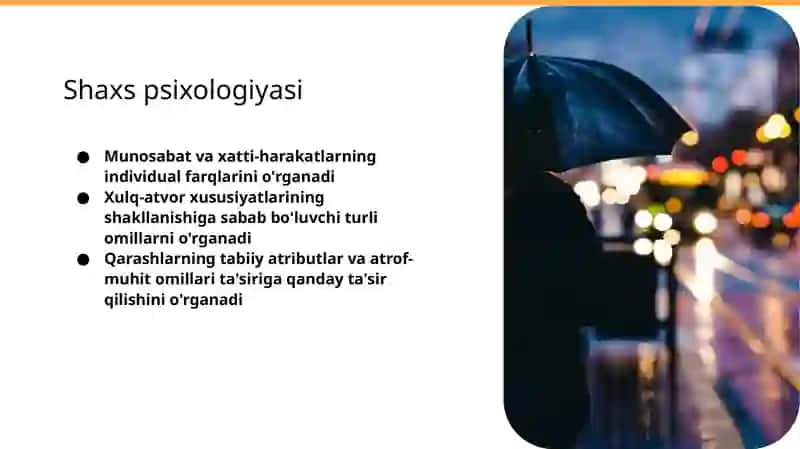 Shaxs psixologiyasi 2