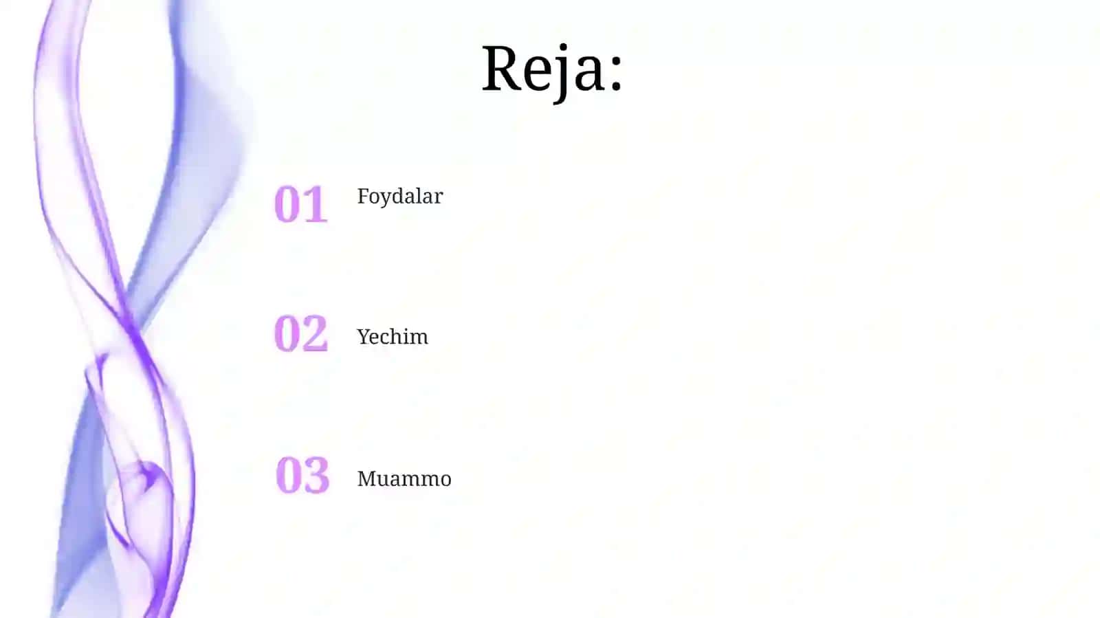 Mavjud Yechimlar 2