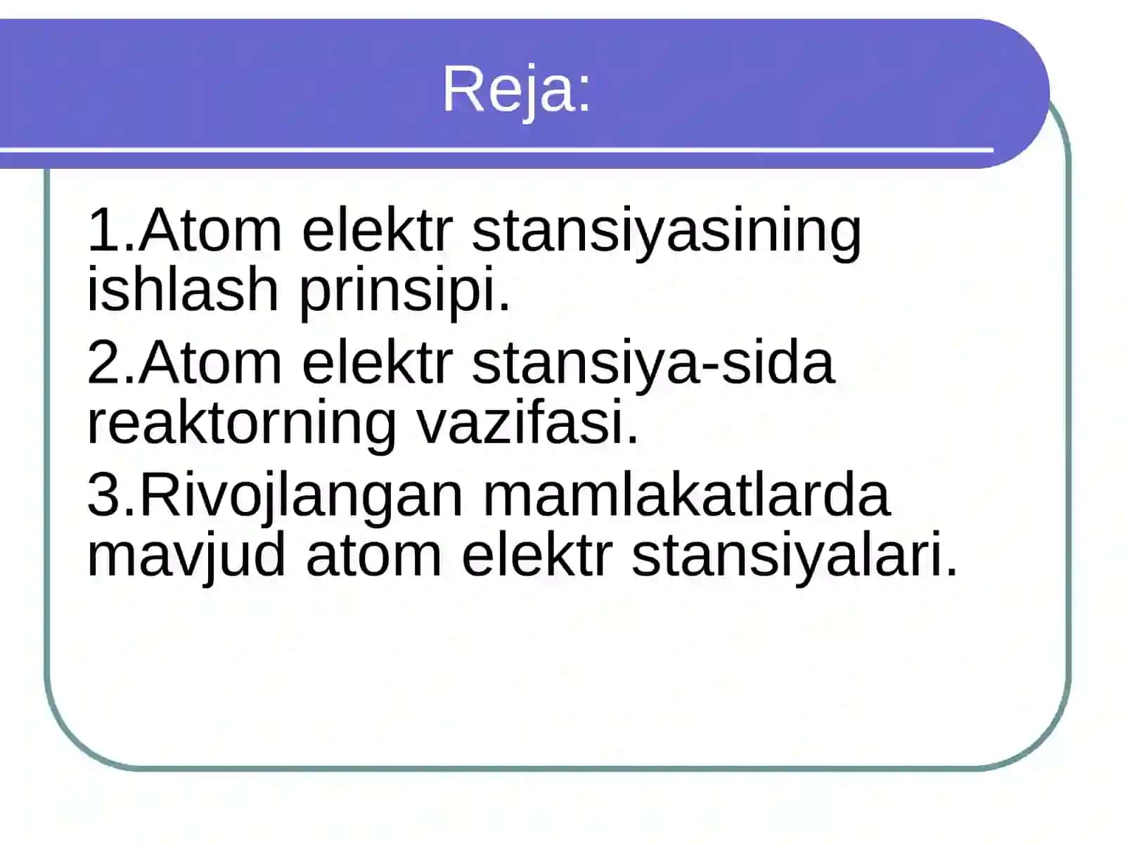 Atom elektr stansiyalari 2