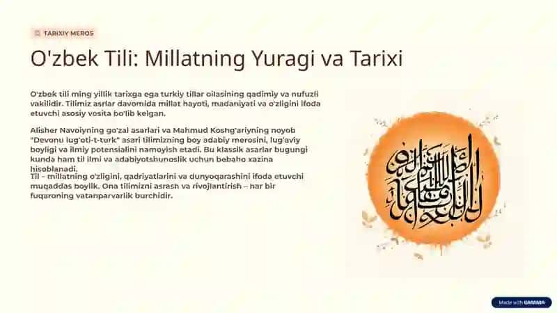 O'zbek Tilining Internetdagi Mavqei: Raqamli Davrda Milliy Tilimiz 2