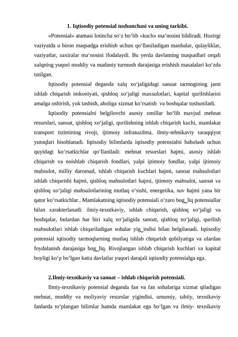 Ijtimoiy Rivojlanish Potensiali 2