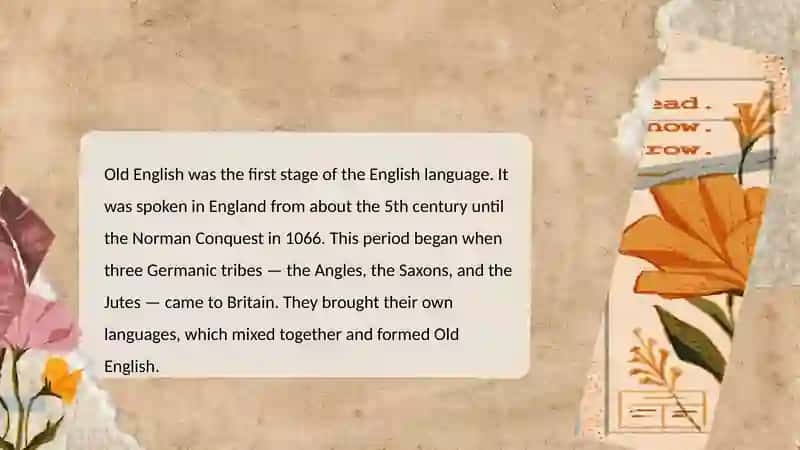 History of English 2