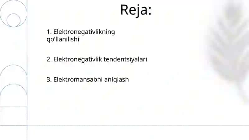 Nisbiy elektromanfiylik 2