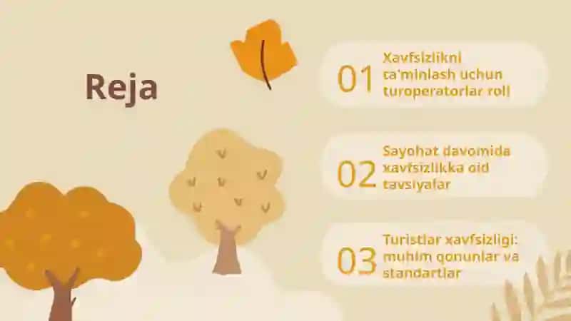 Turoperatorlik xizmatlarida turistlar xavfsizligini ta’minlash 2