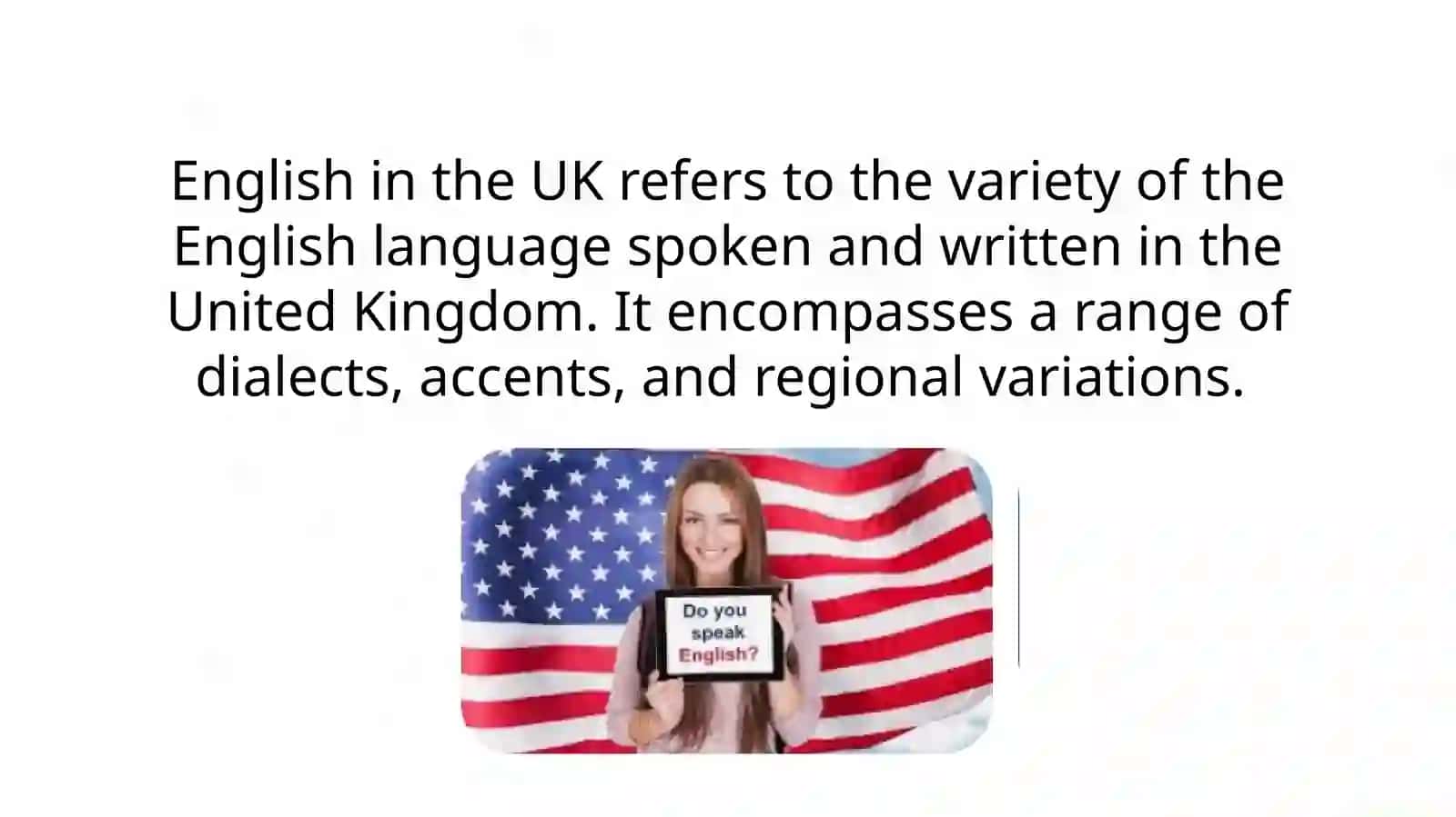English in the UK 2