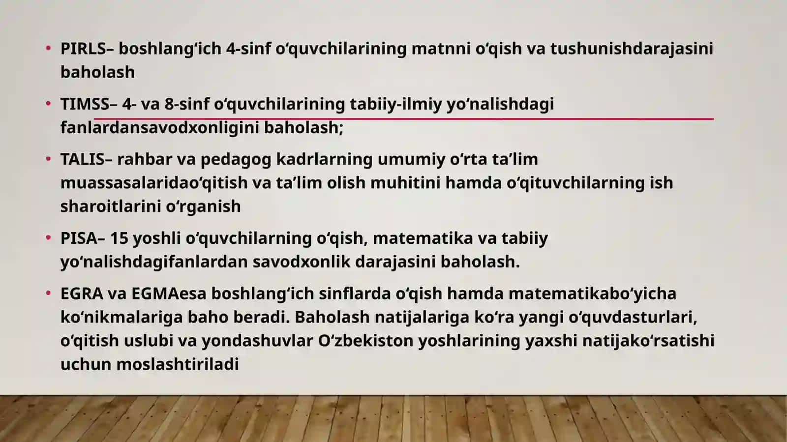 Xalqaro baholash tizimi 2