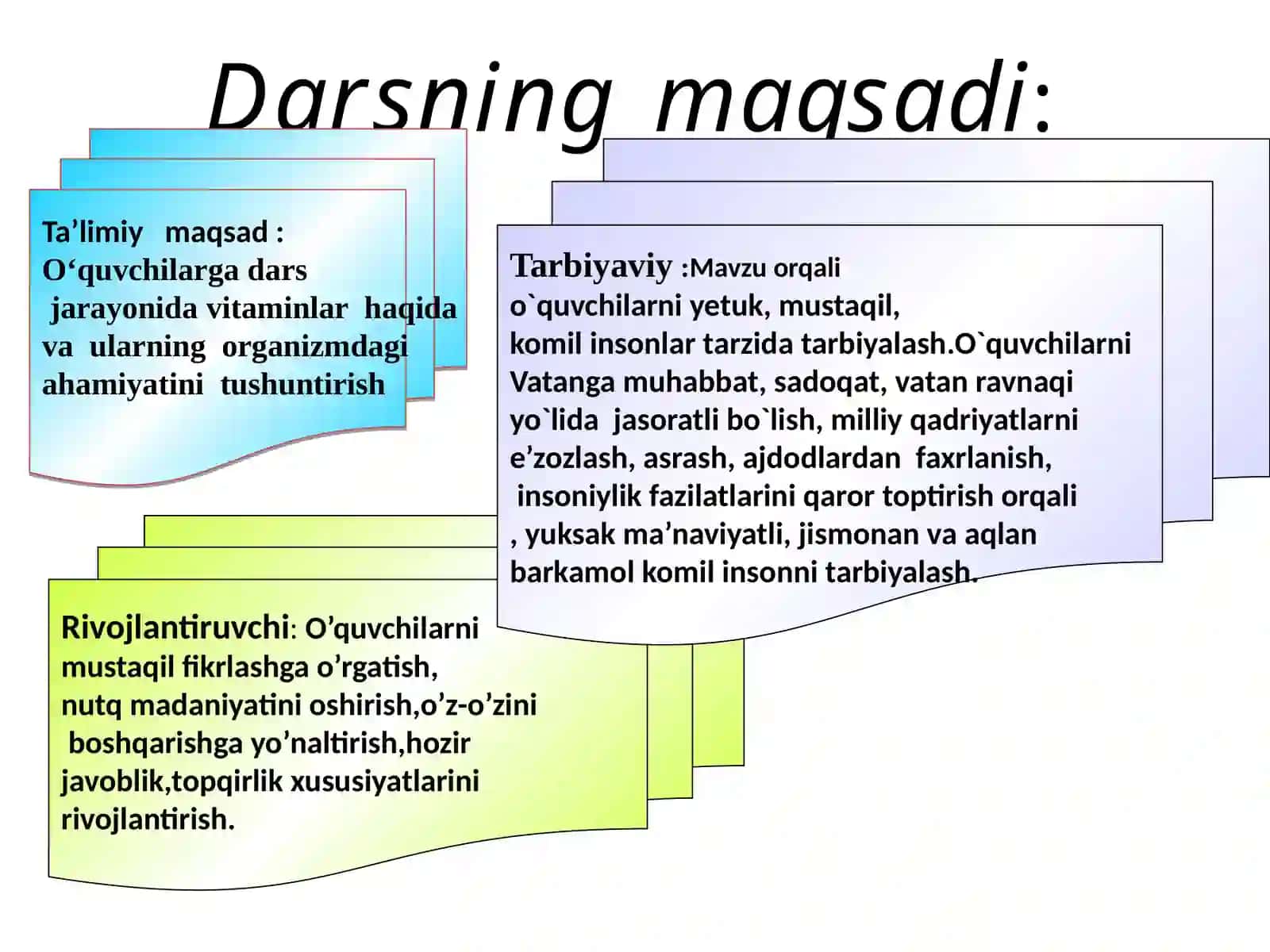 Vitaminlar va ularning ahamiyati 2