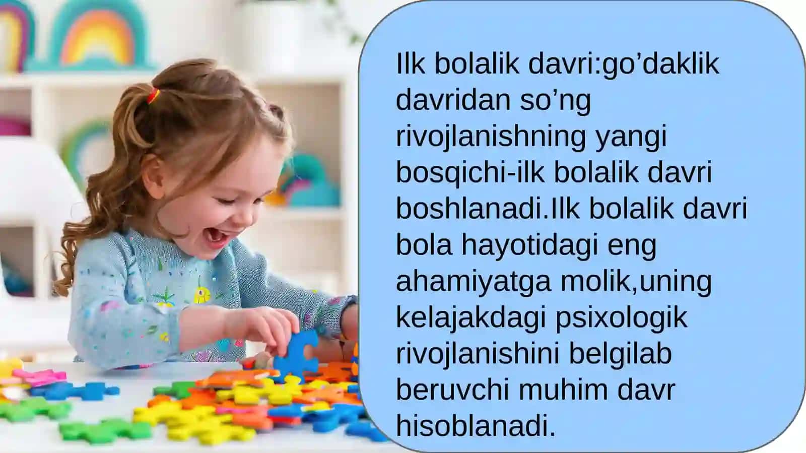 Ilk bolalik davri psixologiyasi va psixodiagnostikasi 2