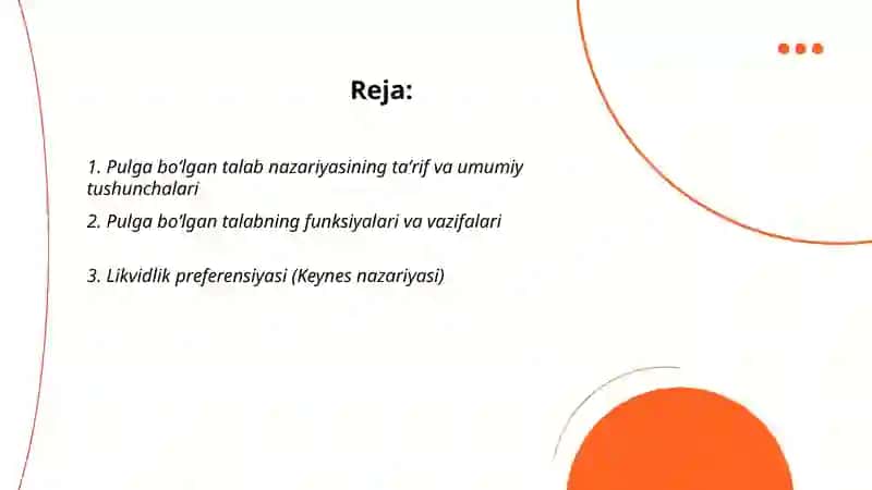 Pulga boʻlgan talab nazariyasi 2