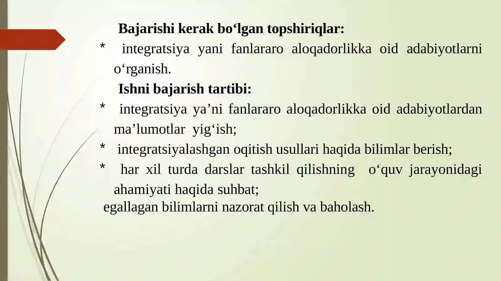 Boshlang‘ich ta’lim fanlari integratsiyasi va boshlang‘ich maktabda integratsiyalashgan ta’limdan foydalanish 2