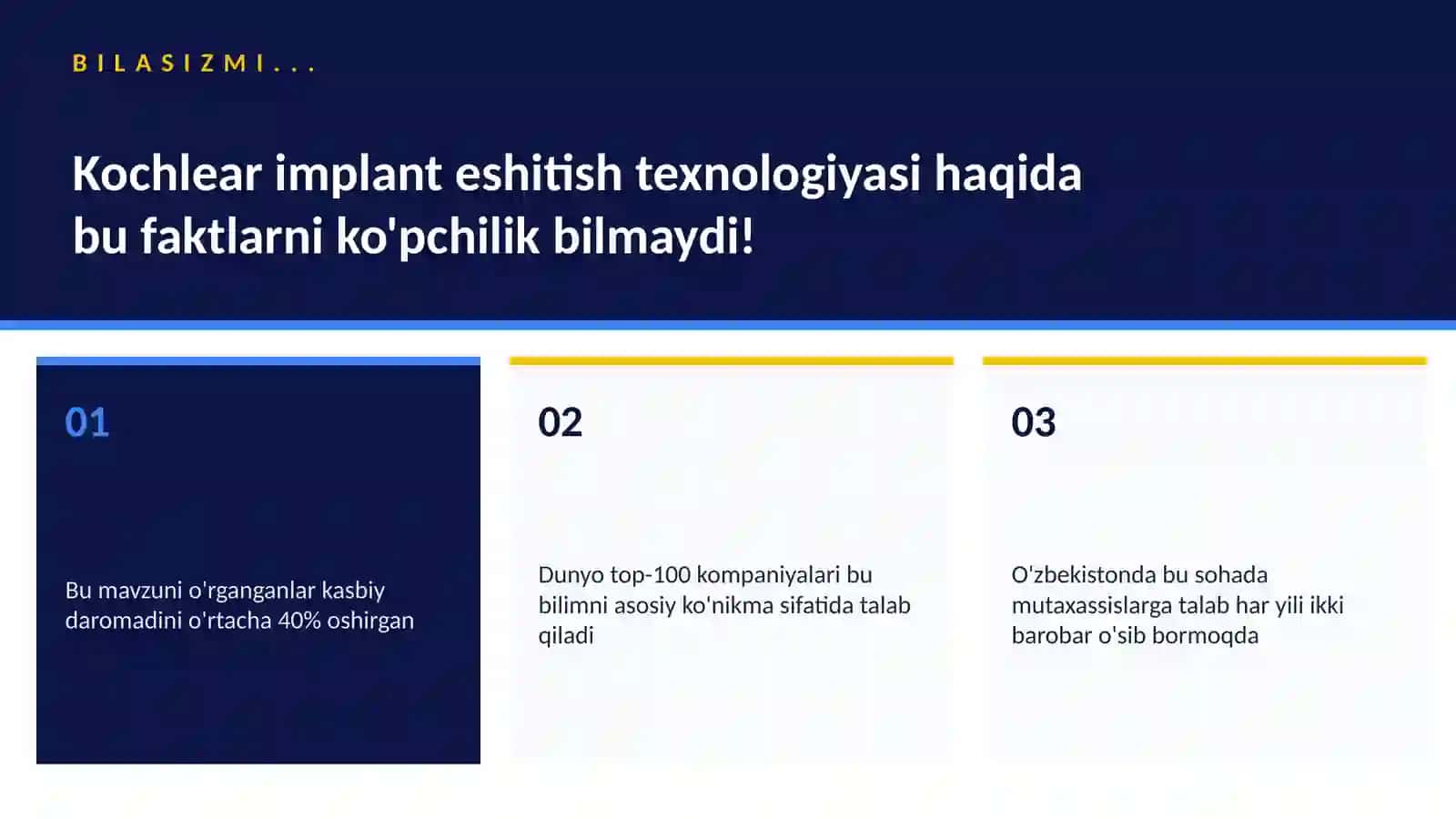 Kochlear implant eshitish texnologiyasi 2