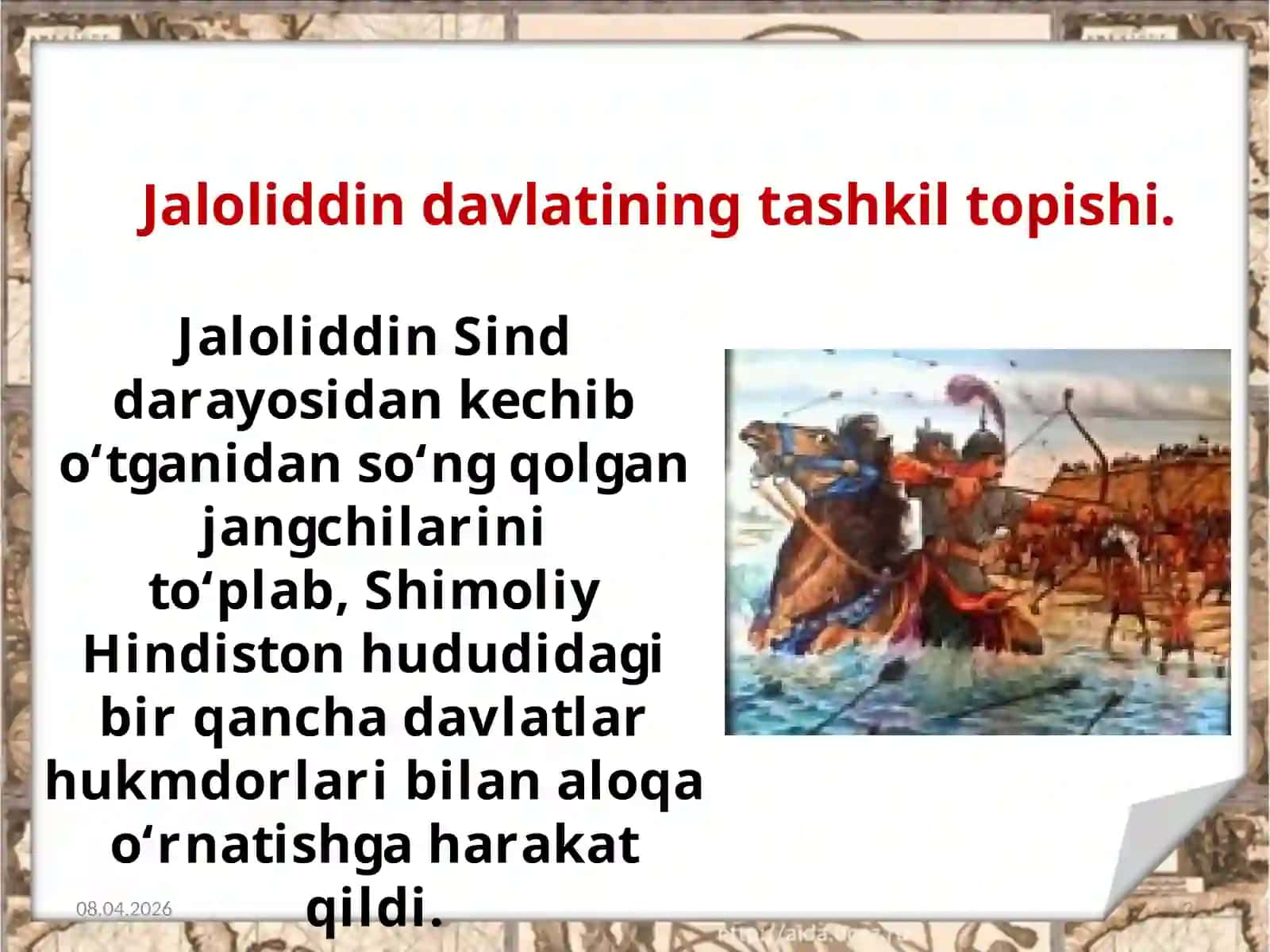 Jaloliddin Manguberdi mohir sarkar davavatan qahramoni 2