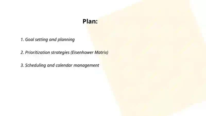 Time management 2