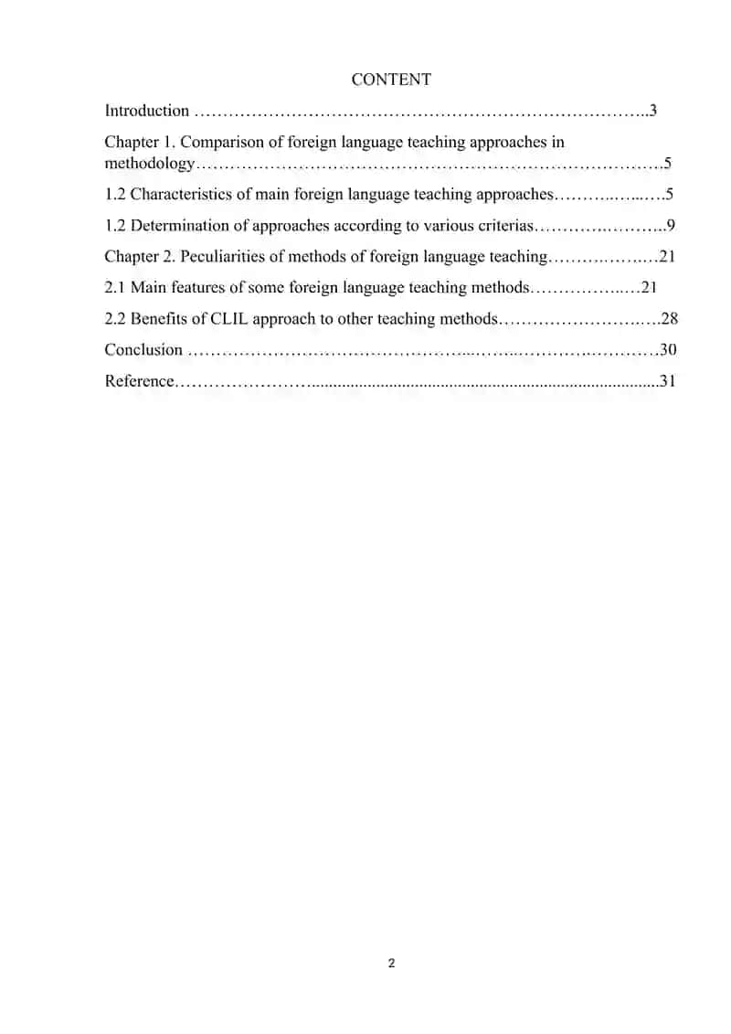 Comparative methodology of foreign language teaching 2