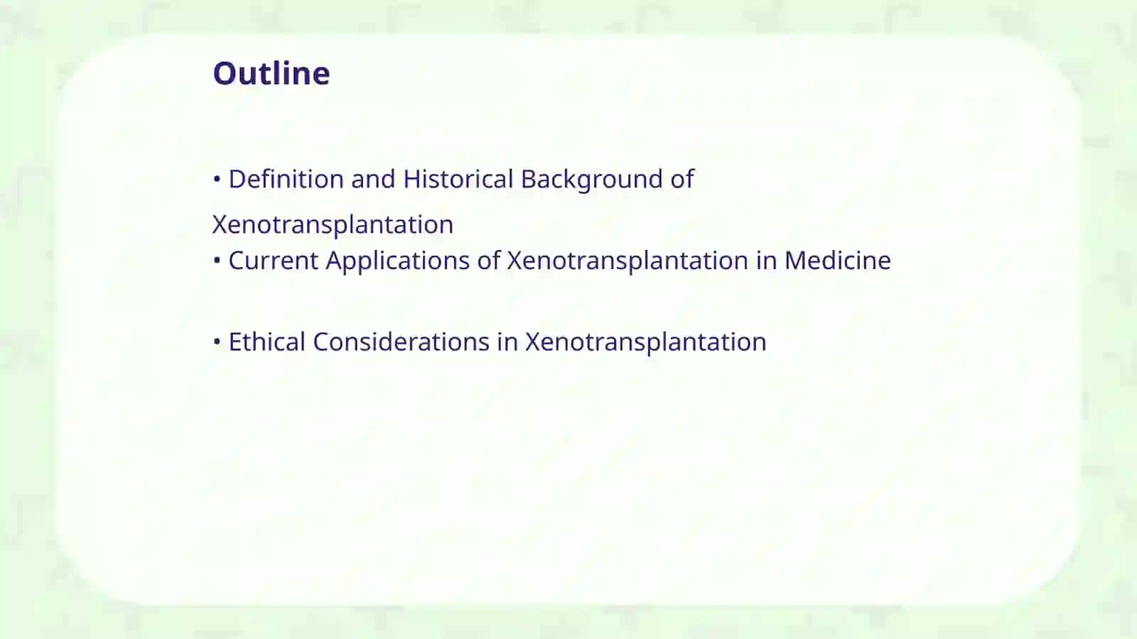 Xenotransplantation 2